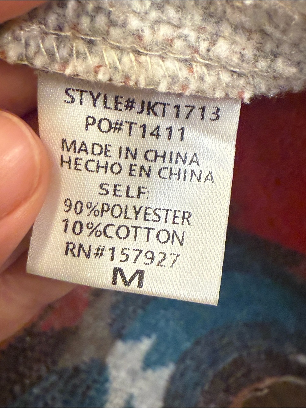 Women’s Aztec Pattern Button-Up Shacket Jacket - Multicolor - Picture 7 of 7